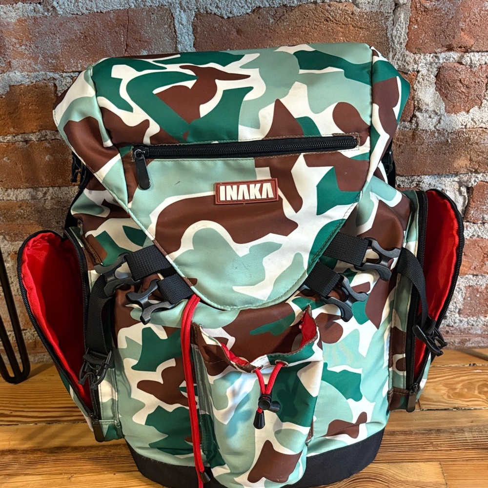 Ina Camo Adventure Backpack